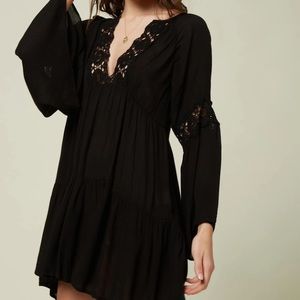 O’Neil Saltwater Solids Bell Sleeve Cover-Up